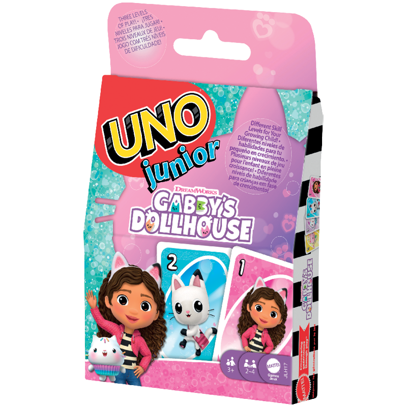Gabby's Dollhouse Uno Kártya