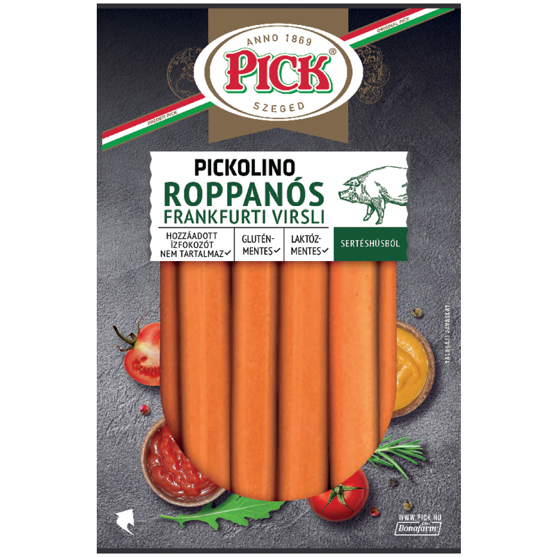 Pick Pickolino Roppanós Frankfurti Virsli