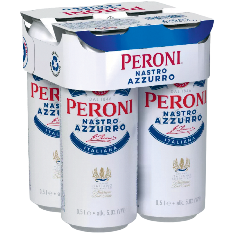 Peroni Nastro Azzuro Dobozos Sör Multipack