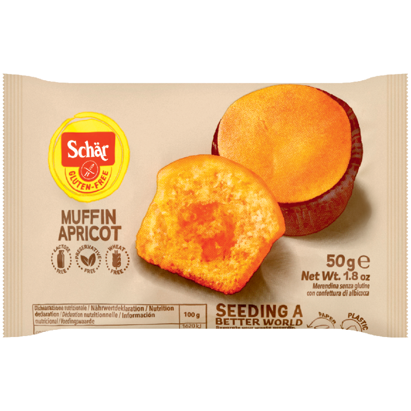 Schär Gluténmentes Sárgabarackos Muffin