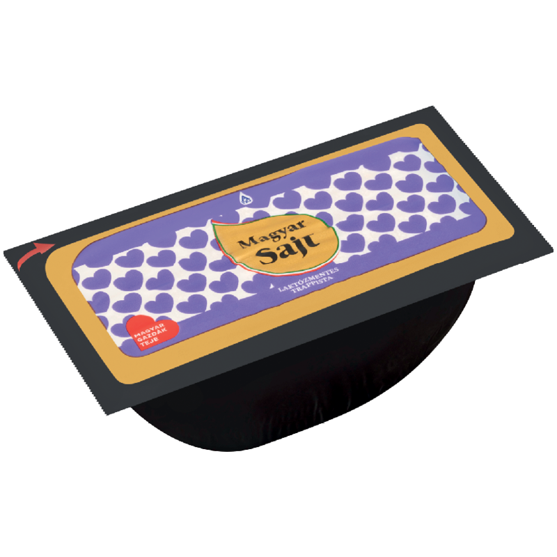 Magyar Sajt Zsíros, Félkemény, Laktózmentes Felezett Trappista Sajt