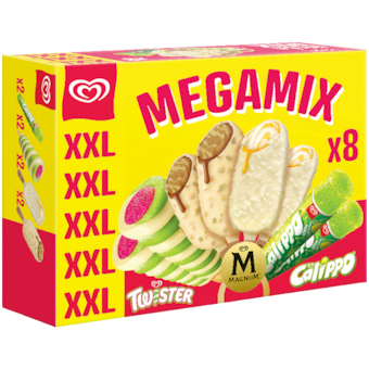 Algida Megamix jégkrém multipack