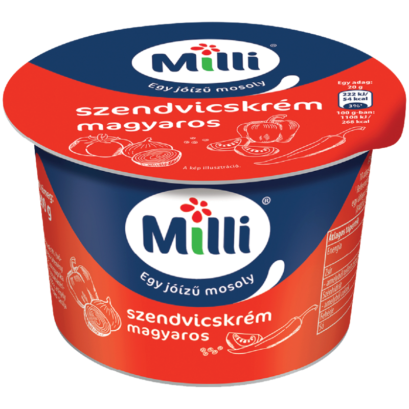 Milli Magyaros Szendvicskrém