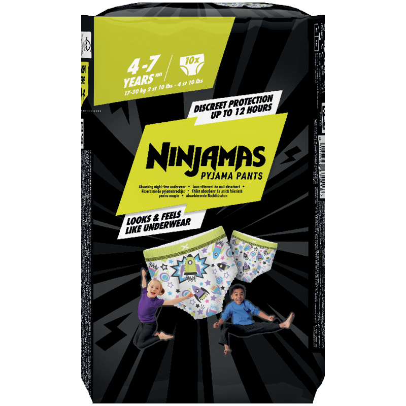 Pampers Ninjamas éjszakai Pelenka