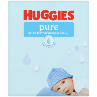 Huggies Pure baba törlőkendő