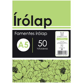 Famentes írólap