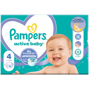 Pampers Active Baby pelenka