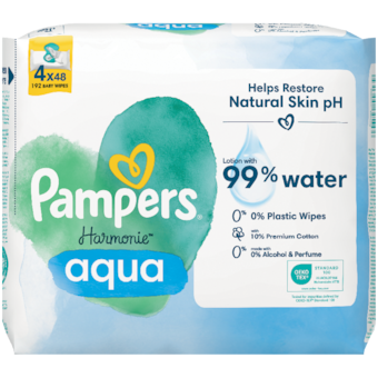 Pampers Harmonie törlőkendő multipack