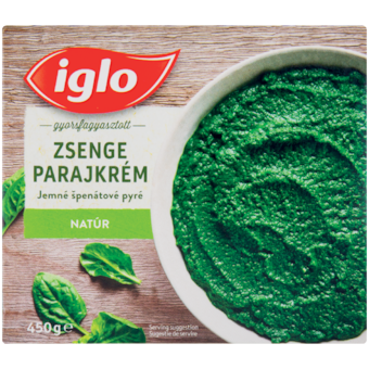 Iglo gyorsfagyasztott zsenge parajkrém