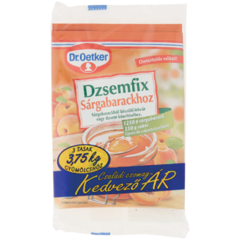 Dr. Oetker dzsemfix sárgabarackhoz