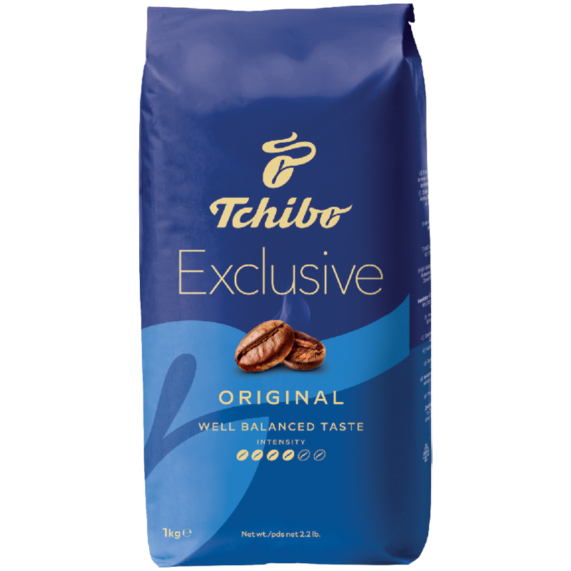 Tchibo Exclusive Original Szemes Kávé