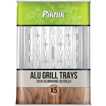 Aluminium grilltálca
