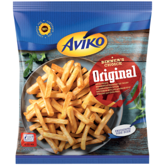 Aviko elősütött, gyorsfagyasztott hasábburgonya