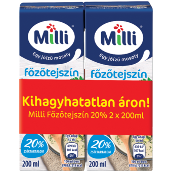 Milli Perfecto főzőtejszín multipack