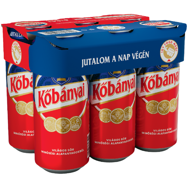 Kőbányai Dobozos Sör Multipack