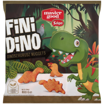 Master Good Fini Dino gyorsfagyasztott Dinoszaurusz Nuggets