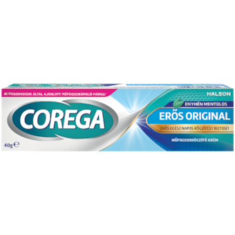 Corega műfogsorrögzítő krém