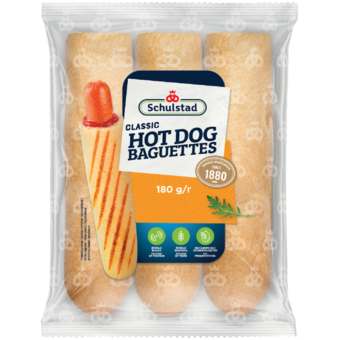 Schulstad hot dog kifli