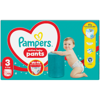 Pampers Active Baby bugyipelenka box