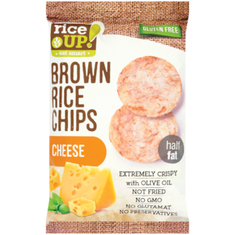 RiceUp! Eat Smart teljes kiőrlésű barna rizs chips