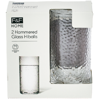 F&F Home magasfalú pohár