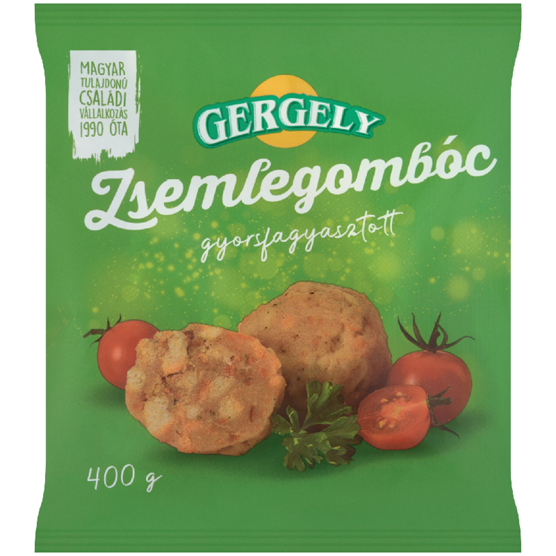 Gergely Gyorsfagyasztott Zsemlegombóc