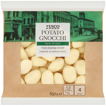 Tesco burgonyás gnocchi