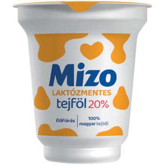 Mizo laktózmentes tejföl