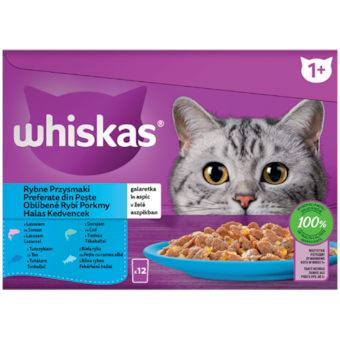 Whiskas alutasakos macskaeledel multipack