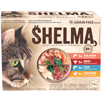 Shelma alutasakos macskaeledel multipack