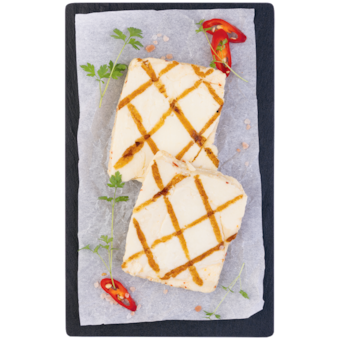 Tesco Grill zsíros, félkemény chilis-fokhagymás sajt