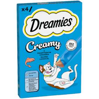 Dreamies Creamy macskaeledel