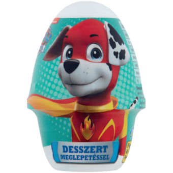Dairy4Fun csokoládé-vanília ízű desszert meglepetéssel