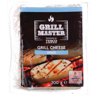 Tesco görög félzsíros, félkemény Grillsajt