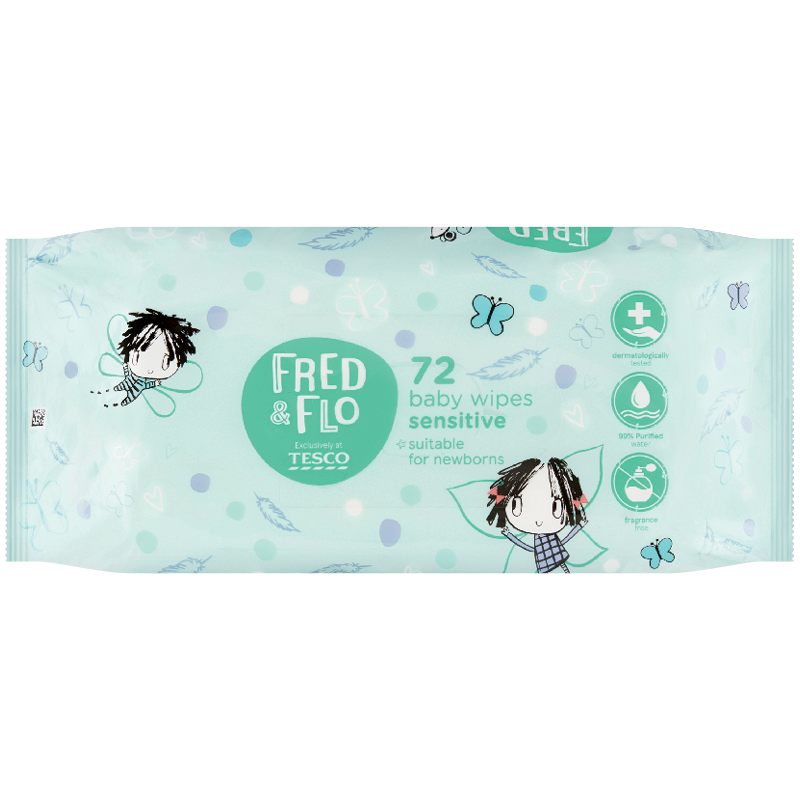 Fred&flo Baba Törlőkendő