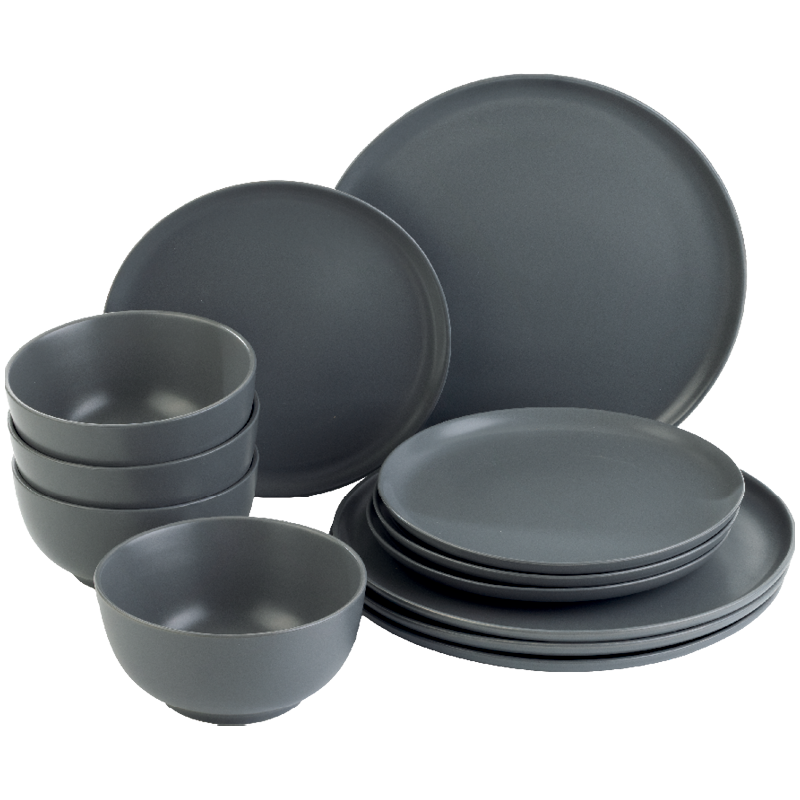 F&f Home Turin Szürke étkészlet