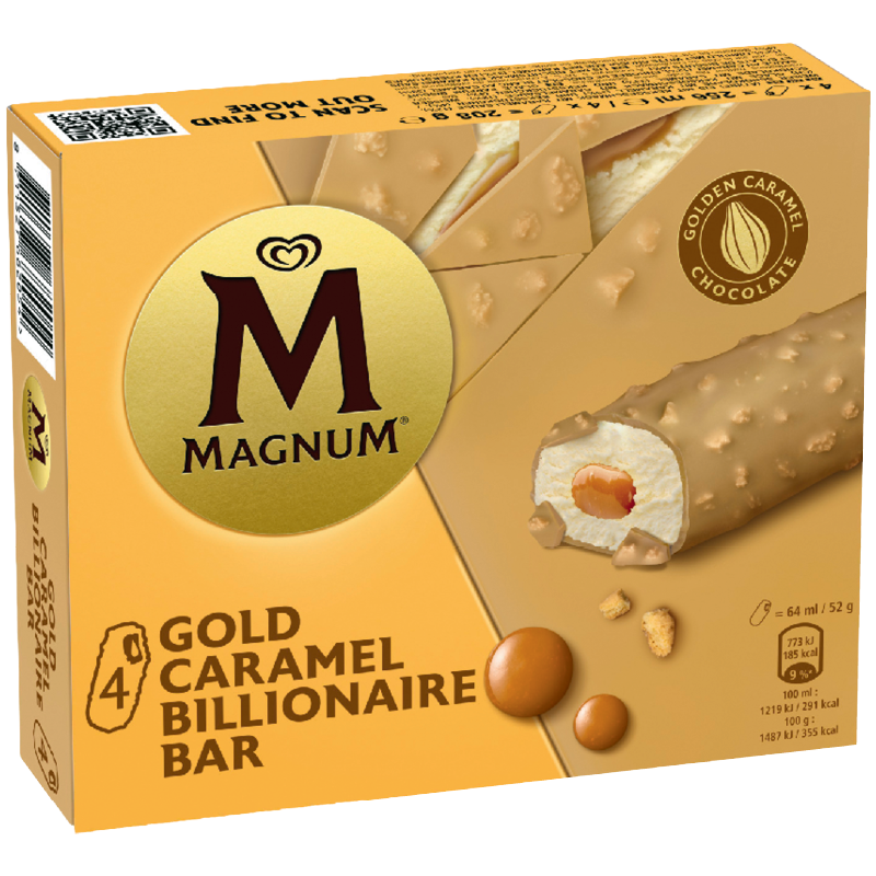 Magnum Jégkrém Szelet Multipack