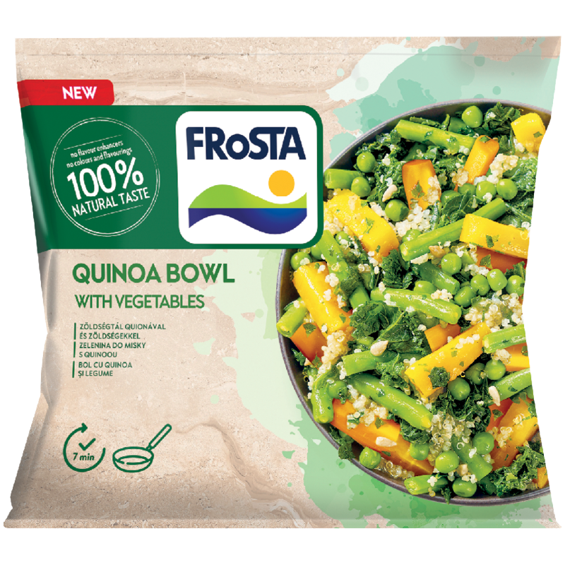 Frosta Gyorsfagyasztott Zöldségtál Quinoával