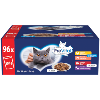 PreVital alutasakos macskaeledel multipack
