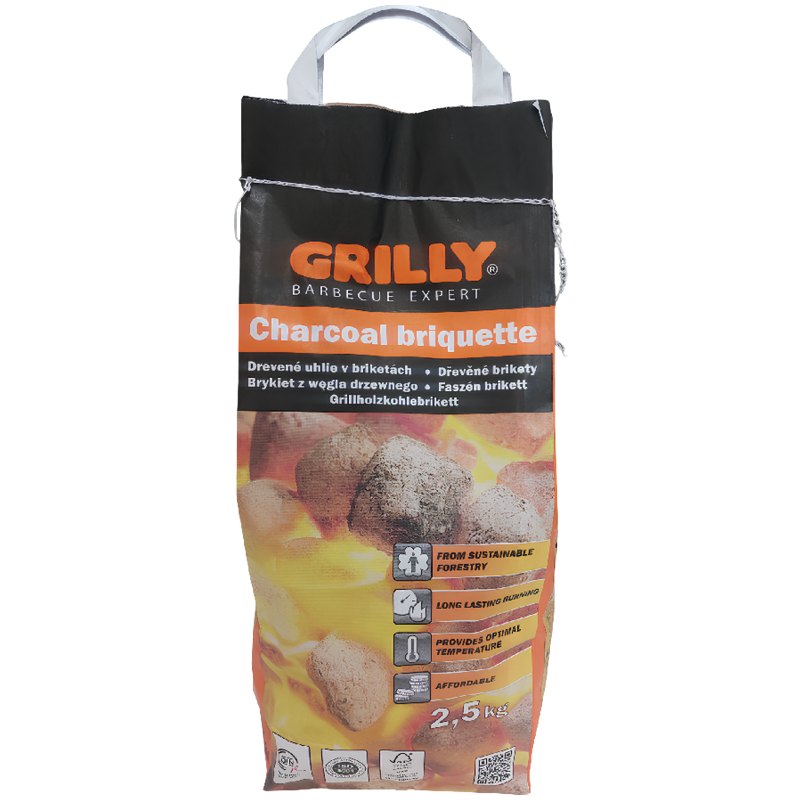 Grill Szénbrikett Vagy Faszén Keményfából*