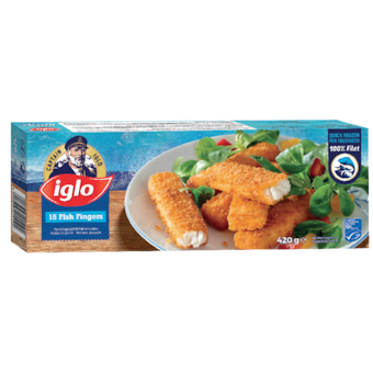Iglo gyorsfagyasztott halrudacska
