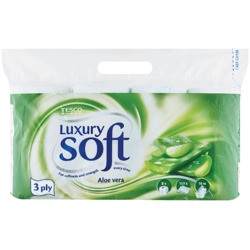 Tesco Soft Luxury Toalettpapír