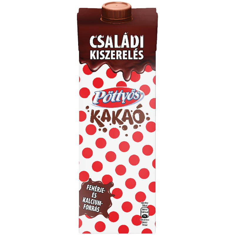 Pöttyös Uht Kakaós Tej