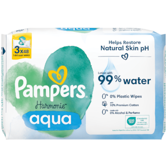 Pampers Harmonie Aqua nedves törlőkendő