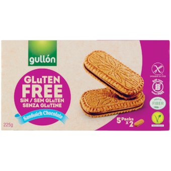 Gullon gluténmentes szendvics keksz