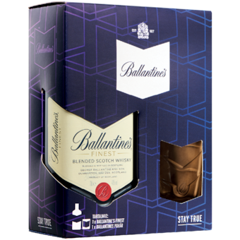Ballantine's Finest ajándékcsomag 1 db pohárral