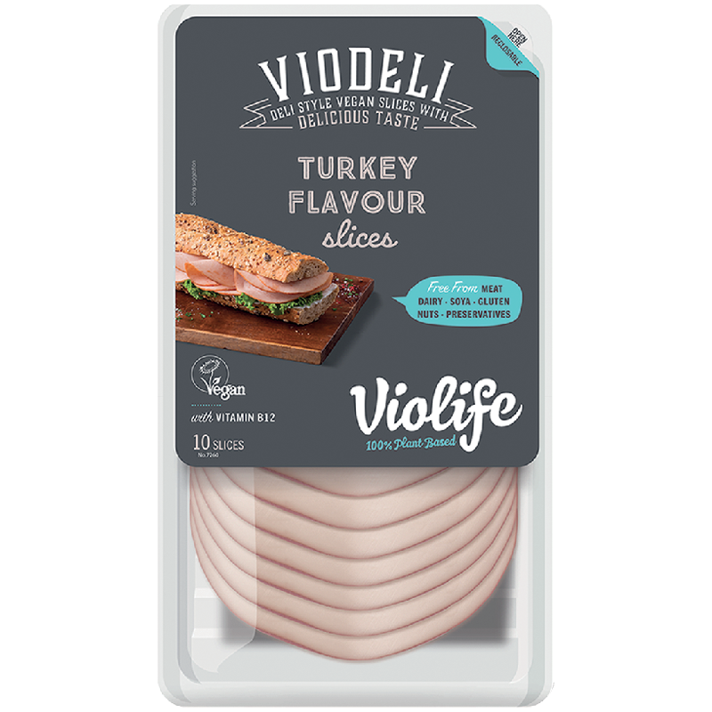Violife Pulyka ízesítésű Szeletek