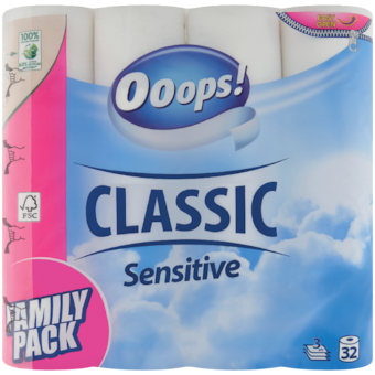 Ooops! Classic Sensitive toalettpapír