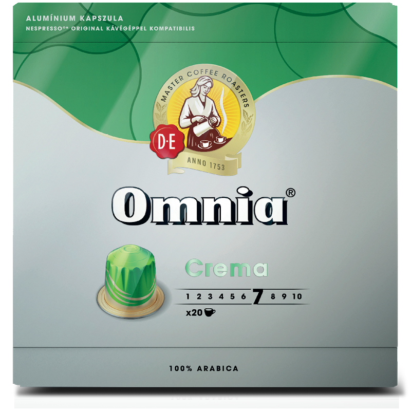 Douwe Egberts Omnia Nespresso Kompatibilis Kávékapszula