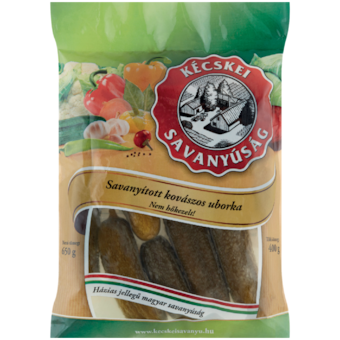 Kécskei Savanyúság savanyított kovászos uborka